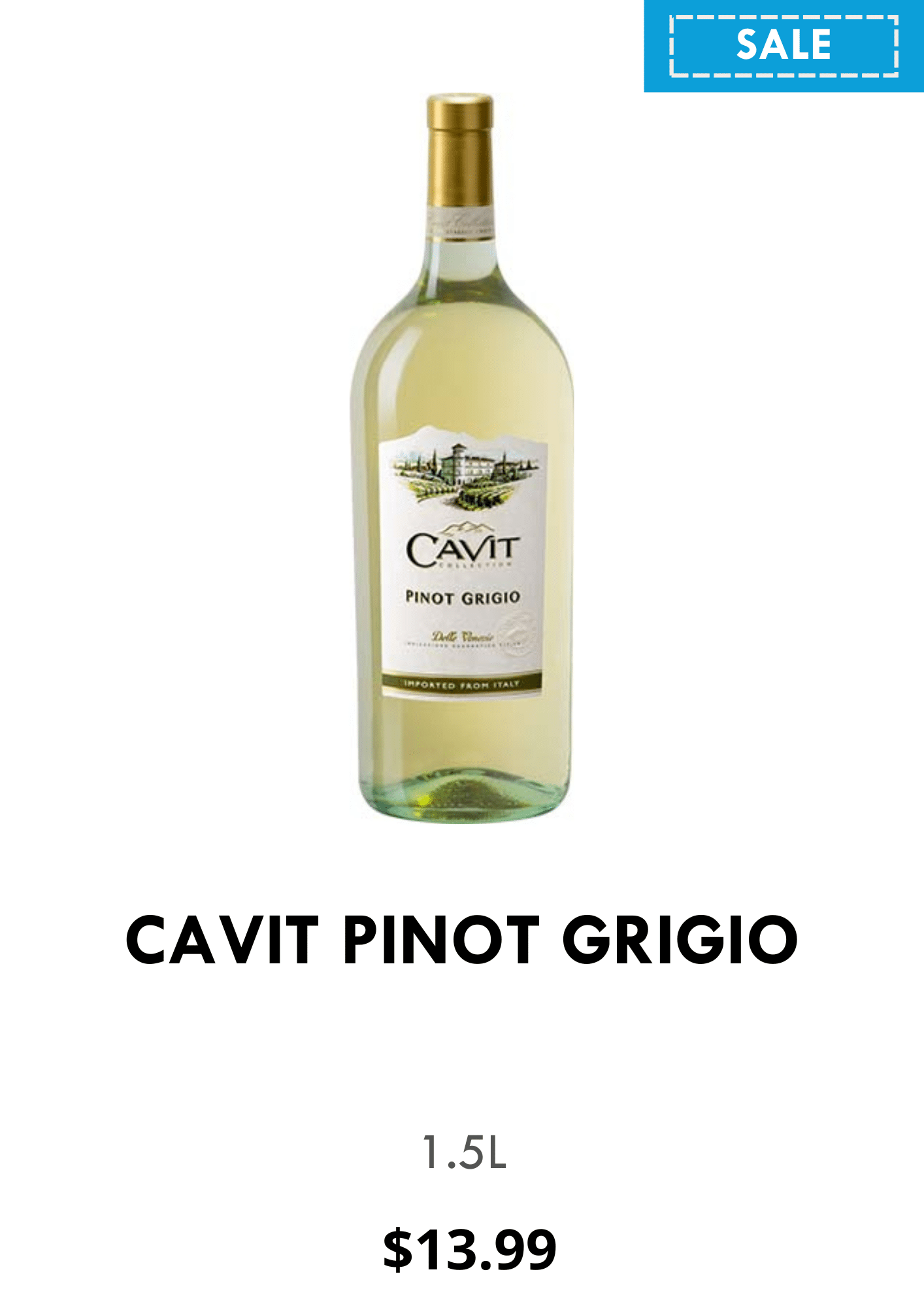 Cavit Pinot Grigio (1.5L)