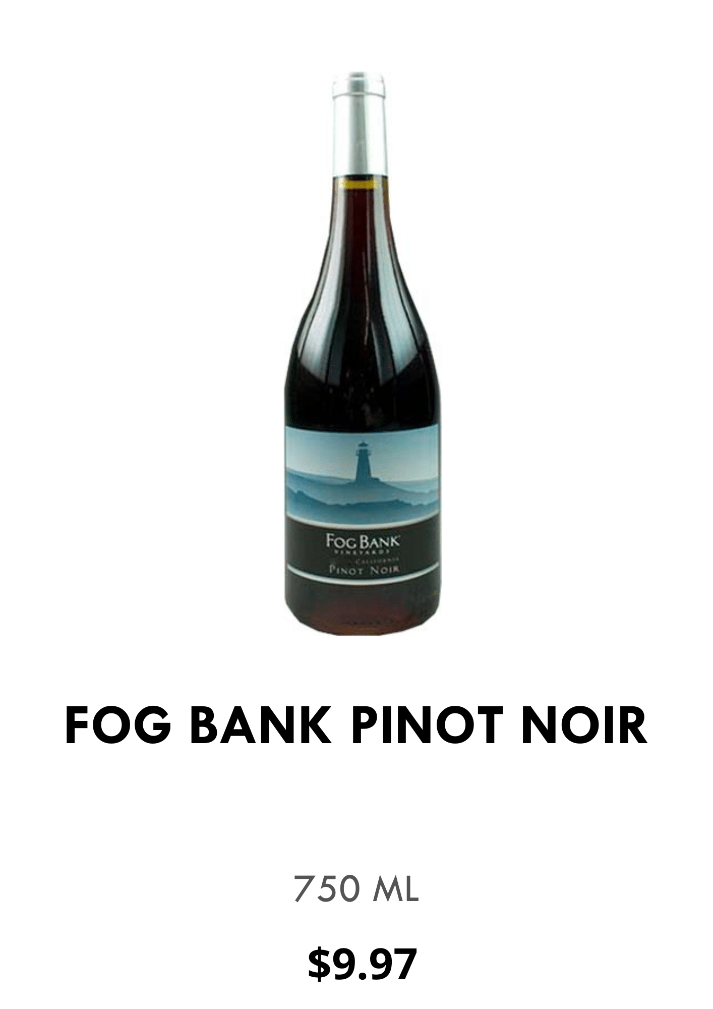 Fog Bank Pinot Noir