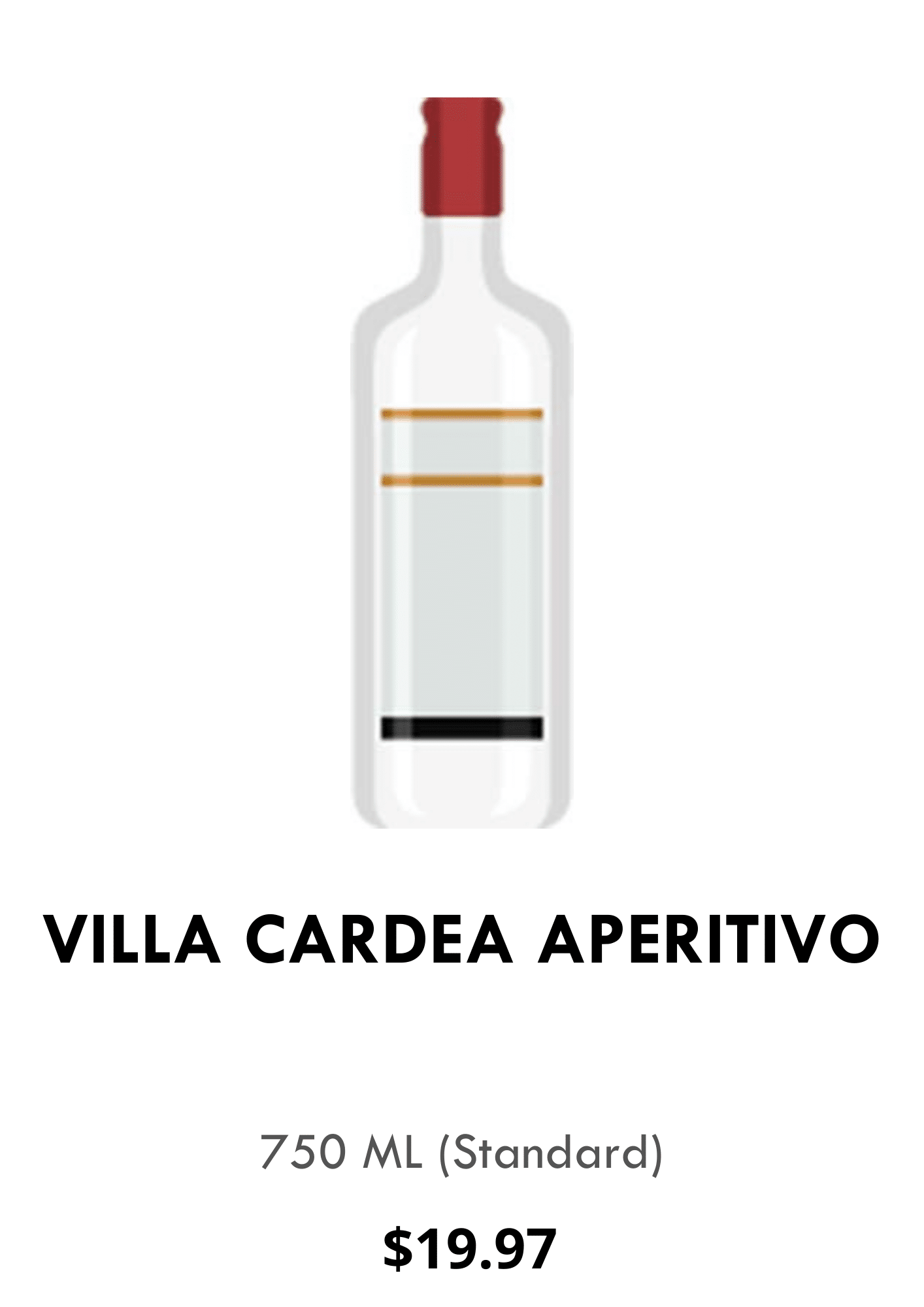 VILLA CARDEA APERITIVO